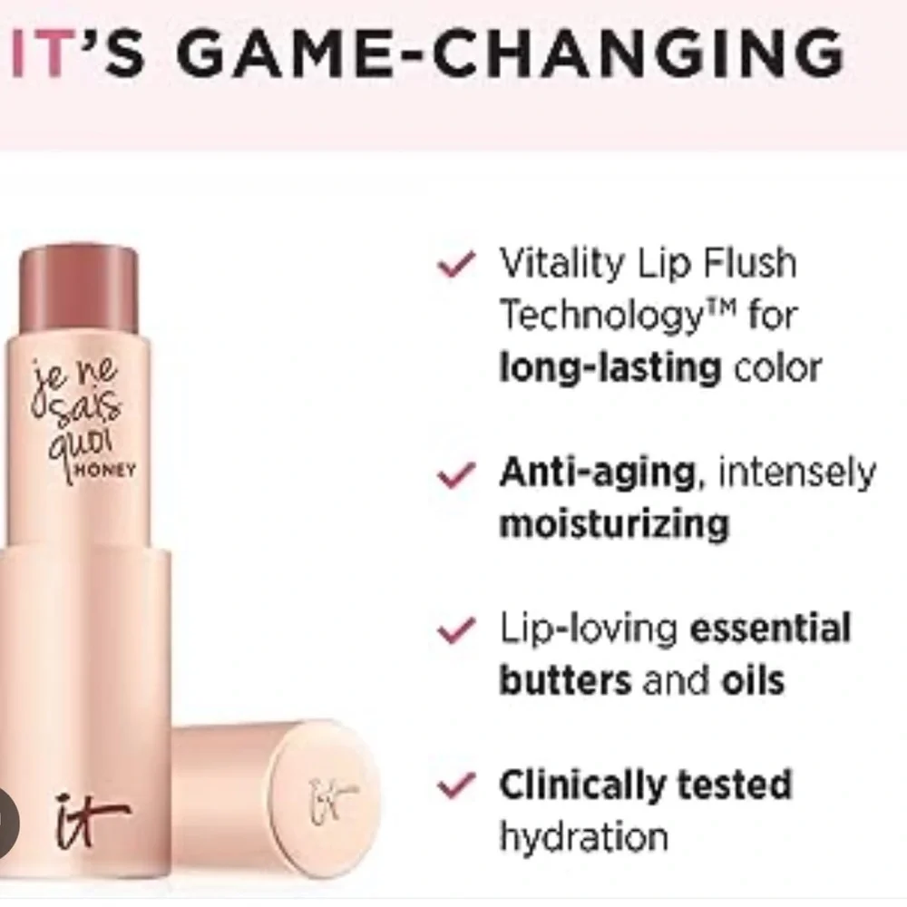 ♣️🌙It Cosmetics Je Ne Sais Quoi Rose Lip Treatment